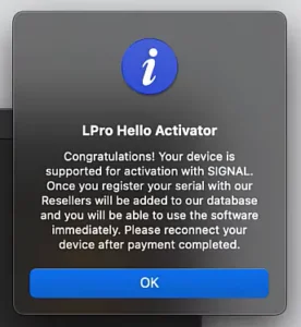 Lpro Hello Activator